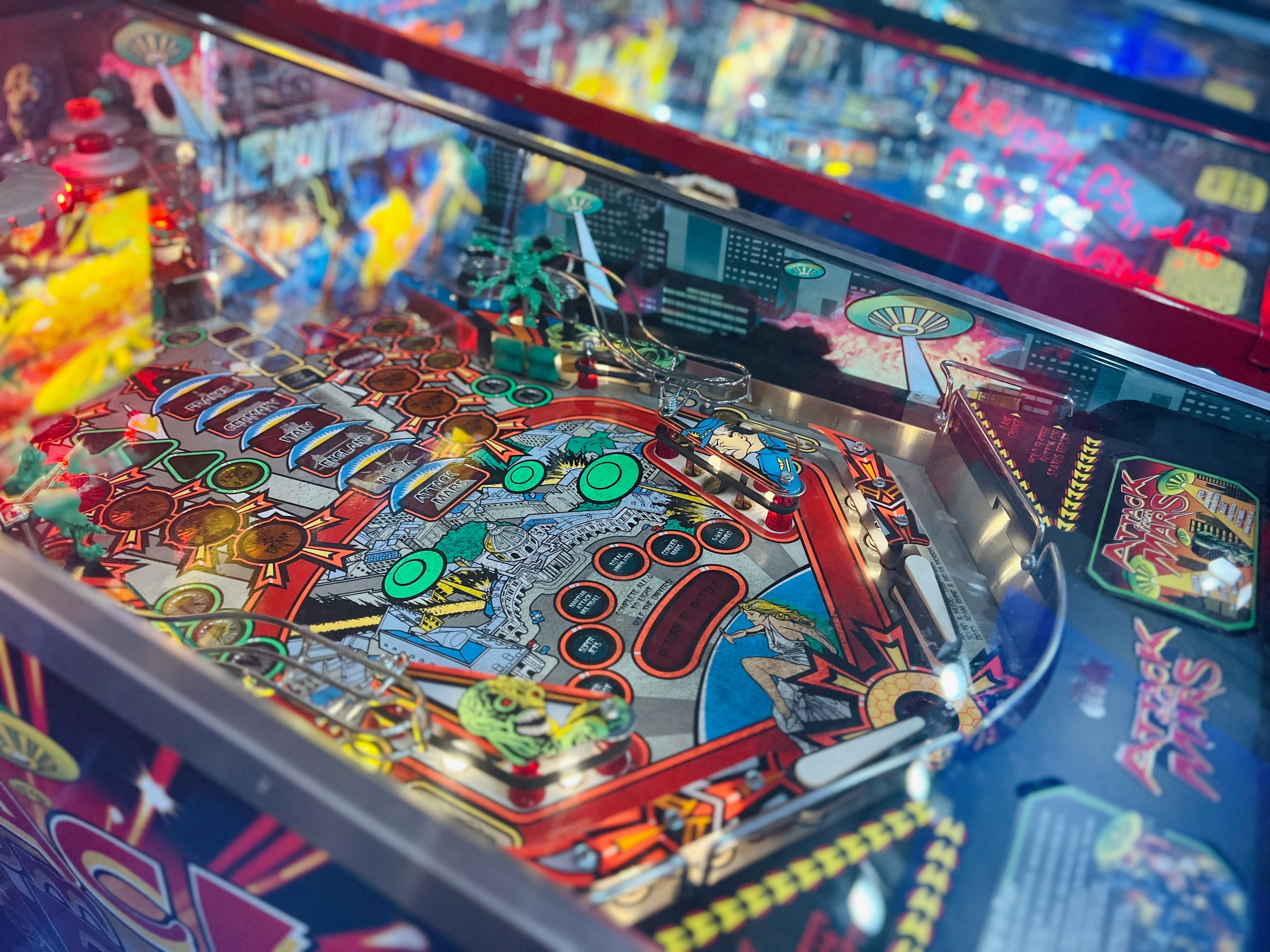 Players at IO Arcade Bar
